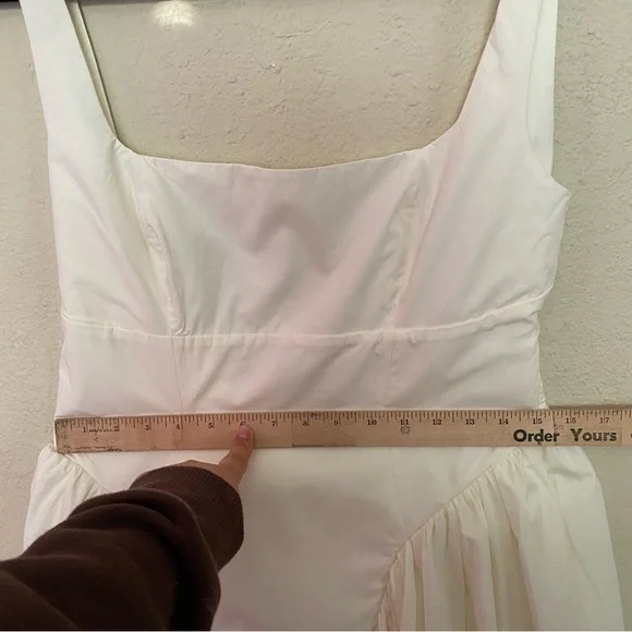 House of CB Cream Mini Dress - Picture 15 of 16